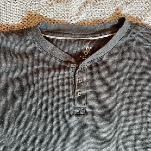 BEVERLY HILLS POLO CLUB men long sleeve thermal shirt /size 4XL - Picture 4 of 7